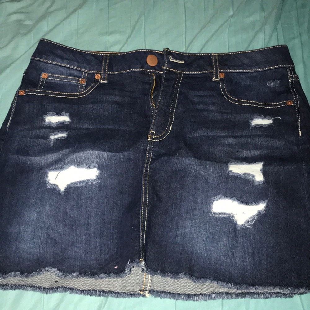 Denim skirt